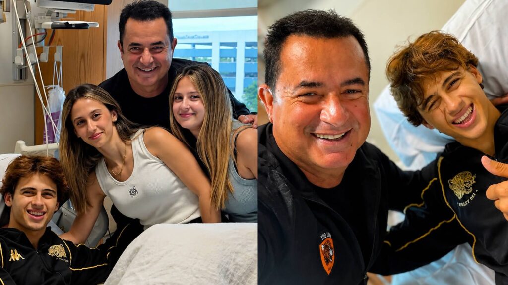 Ο Σταύρος Φλώρος με τον Ατζούν Ιλιτζαλί στο νοσοκομείο του Μαϊάμι