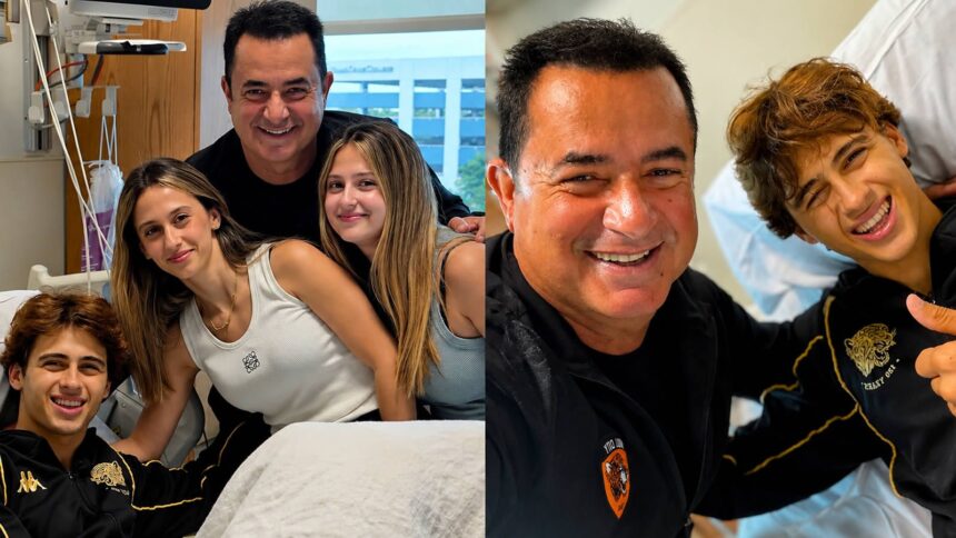 Ο Σταύρος Φλώρος με τον Ατζούν Ιλιτζαλί στο νοσοκομείο του Μαϊάμι