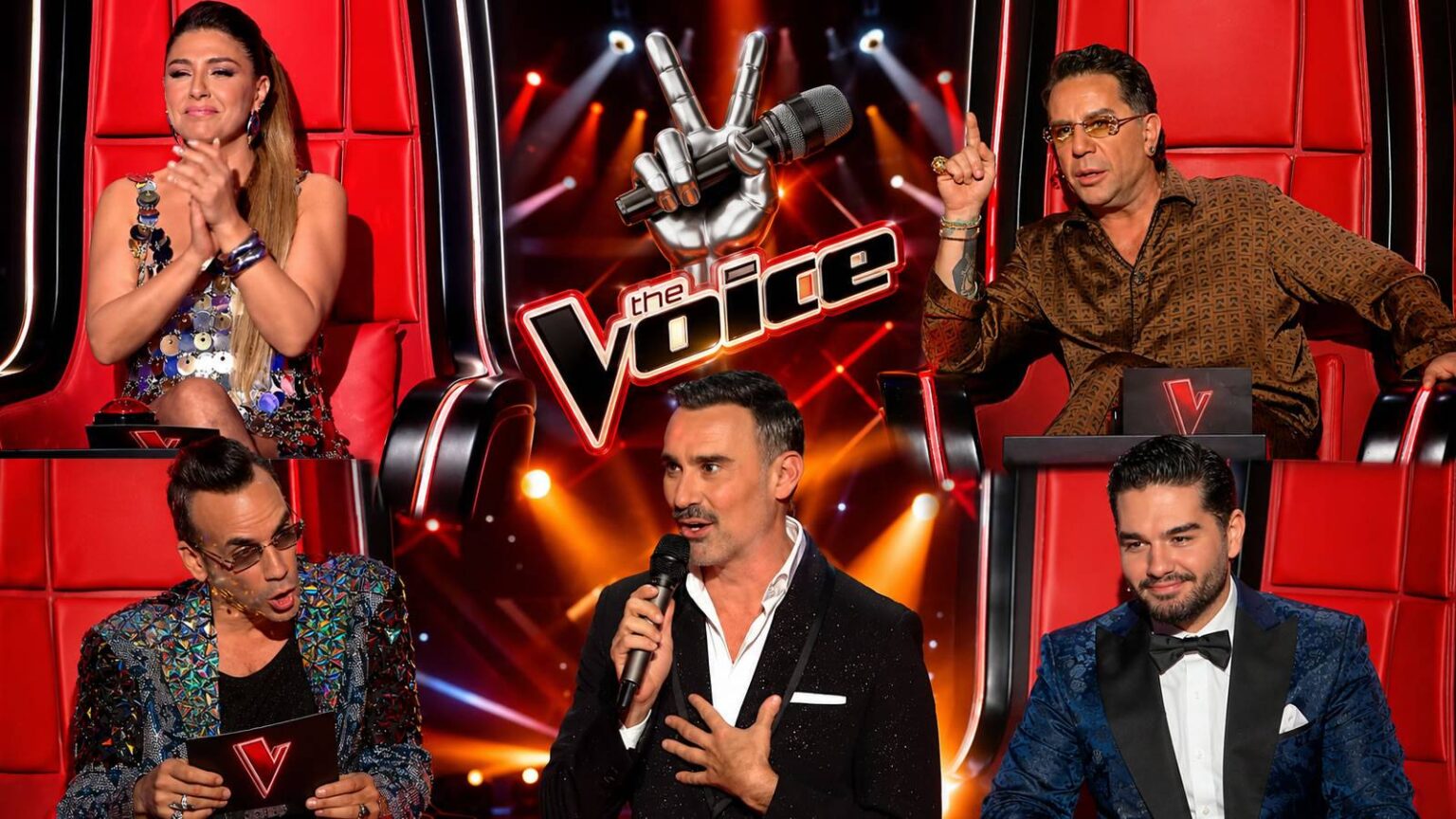 Οι coaches του «The Voice of Greece» στις κόκκινες καρέκλες στον ΣΚΑΪ