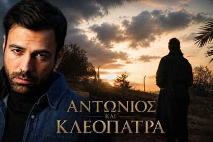 Ο Ανδρέας Γεωργίοιυ και ο Μάριος Μαριόλος στη σειρά Αντώνιος και Κλεοπάτρα