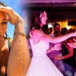 Η Δώρα Παντέλη με λευκό φόρεμα στο pre wedding party στην Κινέτα