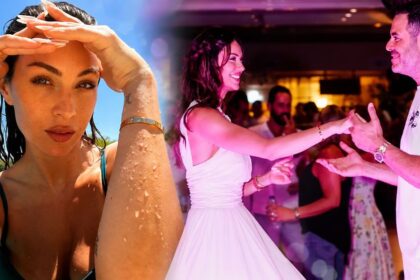 Η Δώρα Παντέλη με λευκό φόρεμα στο pre wedding party στην Κινέτα
