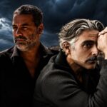 Ο Βασίλης Μπισμπίκης σε δραματική σκηνή στη νέα καθημερινή σειρά του MEGA Δυο μαύρα πουκάμισα