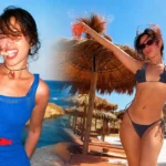 Η Camila Cabello με μπικίνι και κοκτέιλ στην παραλία κατά τη διάρκεια των διακοπών της στην Ελλάδα.
