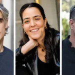 Οι ήρωες της σειράς Δυο μαύρα πουκάμισα στην Κρήτη