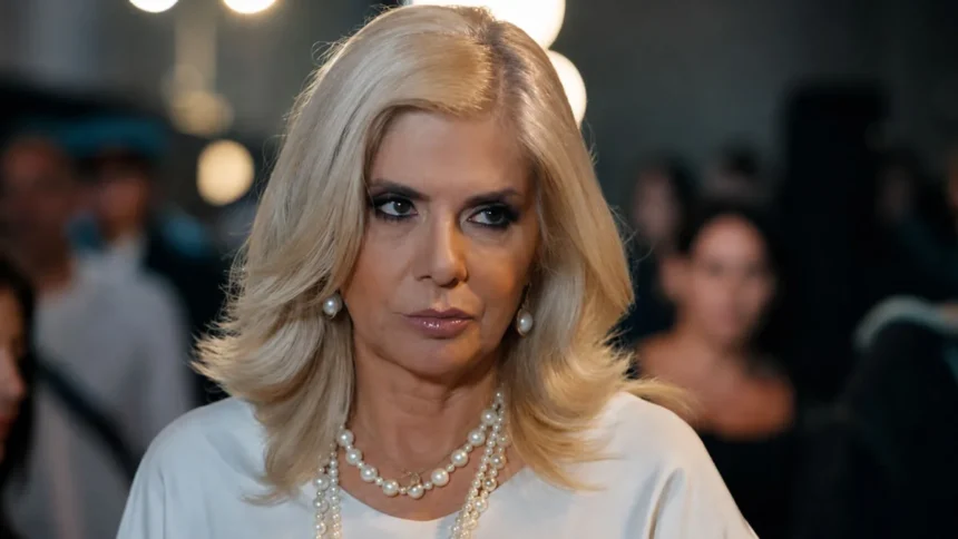 Βάσια Παναγοπούλου ως Κορίνα στη σειρά «Μπλε Ώρες»