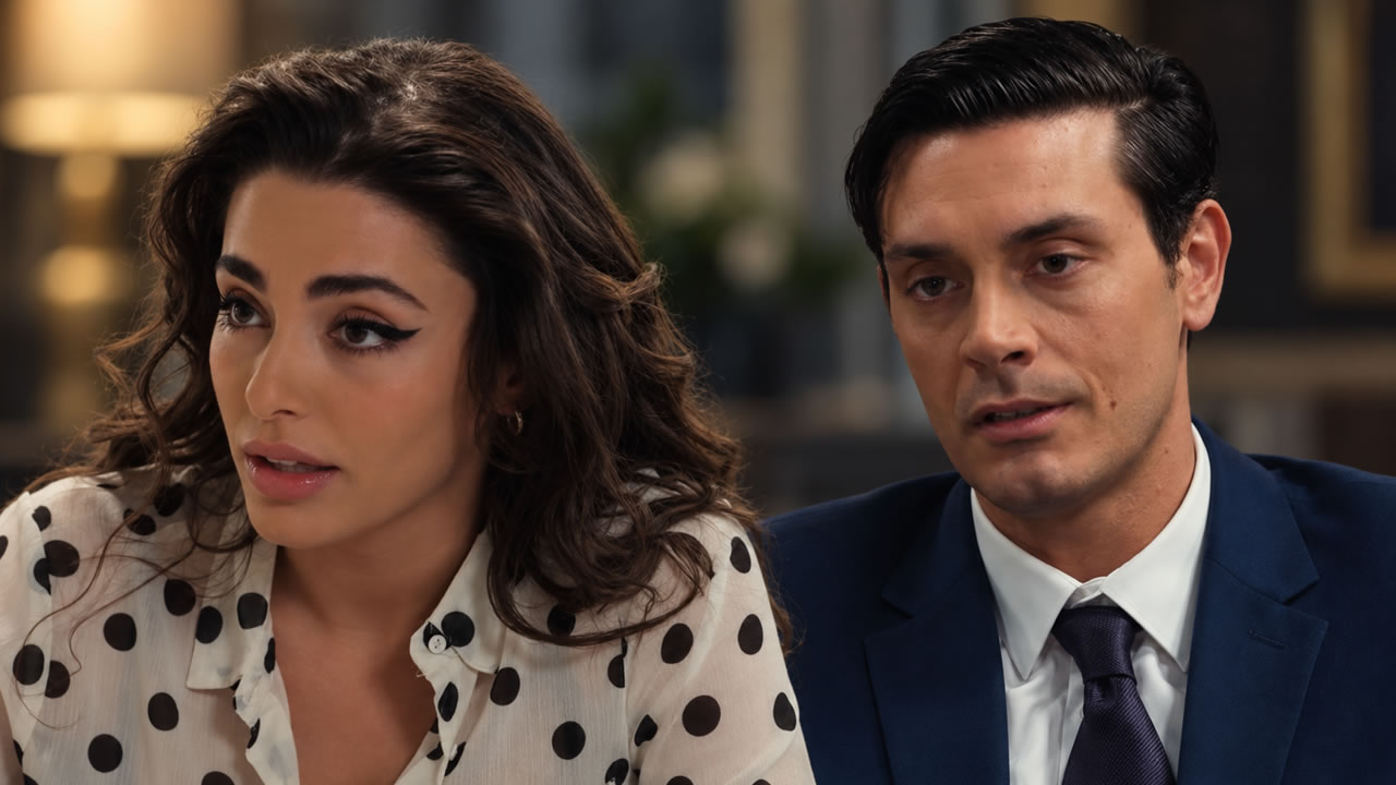 Η Κλεοπάτρα και η Αννέτα στο δεύτερο επεισόδιο της σειράς Αντώνιος και Κλεοπάτρα του ΣΚΑΪ