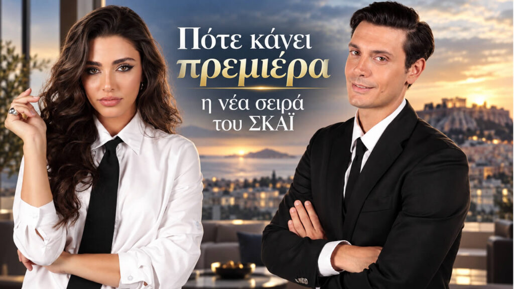 Αντώνιος και Κλεοπάτρα: Η νέα σειρά του ΣΚΑΪ κρύβει ήδη ένα φιλί, ένα χαστούκι και μια μεγάλη δικαστική μάχη
