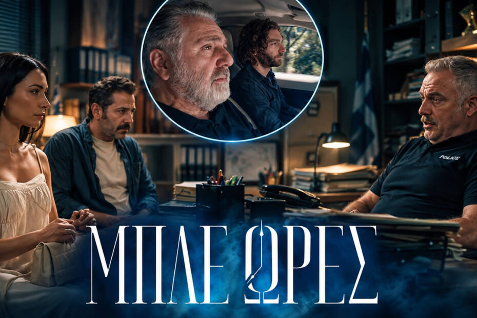 Η Στέλλα και ο Φίλιππος στις Μπλε Ώρες λίγο πριν ανοίξουν ξανά πληγές από το παρελθόν τους.