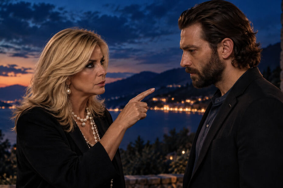 η Κορίνα στις «Μπλε Ώρες», σε νέα σύγκρουση με τον Πέτρο.