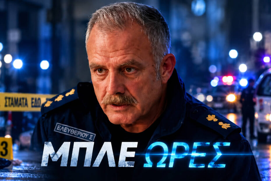 Ο αστυνόμος Σταύρος στις Μπλε Ώρες καθώς η έρευνα για τη δολοφονία της Λίζας στρέφεται στον Ηλία.