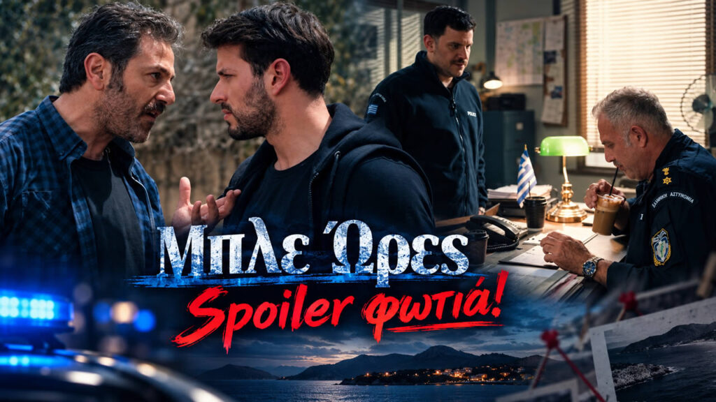 Μπλε Ώρες spoiler – Ο Πέτρος ζητά από την Ολυμπία να βγάλει τον Δημήτρη από τη μέση
