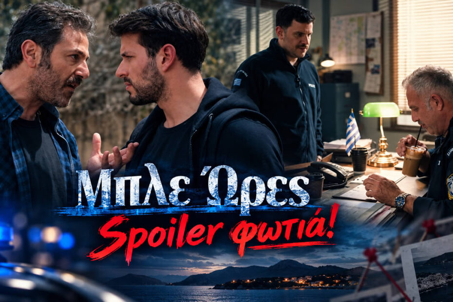Ο Πέτρος και η Ολυμπία στις Μπλε Ώρες λίγο πριν το σκοτεινό σχέδιο εναντίον του Δημήτρη.