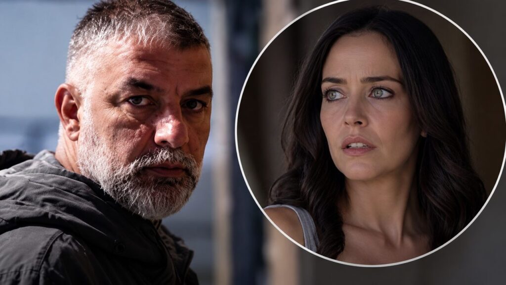 Ο Μιχάλης Αεράκης στον ρόλο του Παυλή στην τηλεοπτική σειρά «Δυο Μαύρα Πουκάμισα» του MEGA.