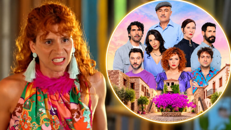 Η Μελίνα Λεφαντζή ως Ηλιάνα και η Αλεξάνδρα Παντελάκη ως Φώτω στη σειρά «Κουτσουπιές» της ΕΡΤ1, με μια παλιά οικογενειακή ιστορία να έρχεται στο φως.