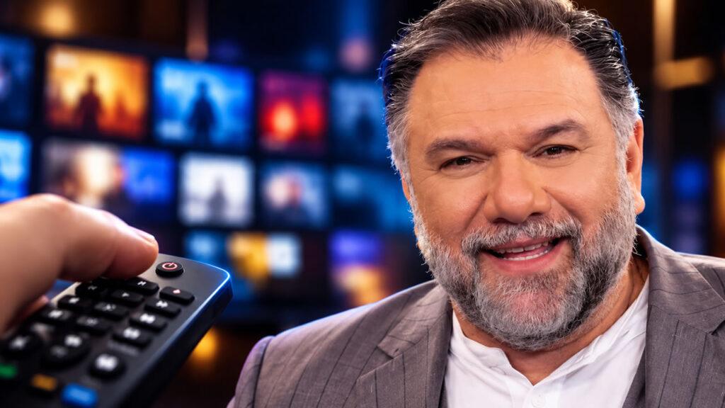 Ο Γρηγόρης Αρναούτογλου στην πρεμιέρα του The 2Night Show στον ΑΝΤ1.